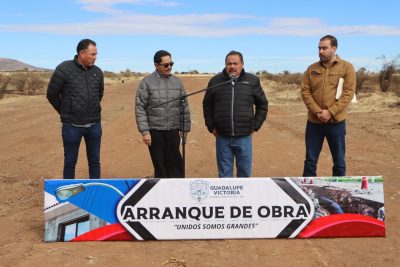 Arrancan segunda etapa de ampliación de la red de drenaje y agua potable en Guadalupe Victoria