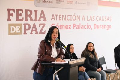 Realizan Feria de la Paz en la colonia Luis Donaldo Colosio en Gómez Palacio