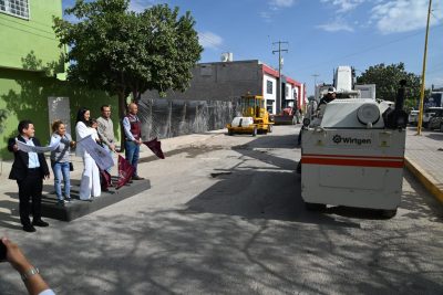 ‘Seguiremos trabajando colonia por colonia, calle por calle’: Betzabé arranca rehabilitación en San Antonio