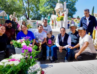 Con acciones de Toño Ochoa, panteones de Durango avanzan en seguridad y mantenimiento