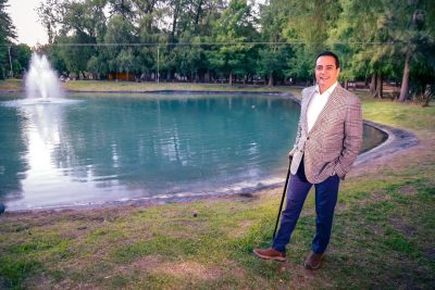 Impulsa Toño Ochoa rehabilitación de parques como espacios para la salud y convivencia