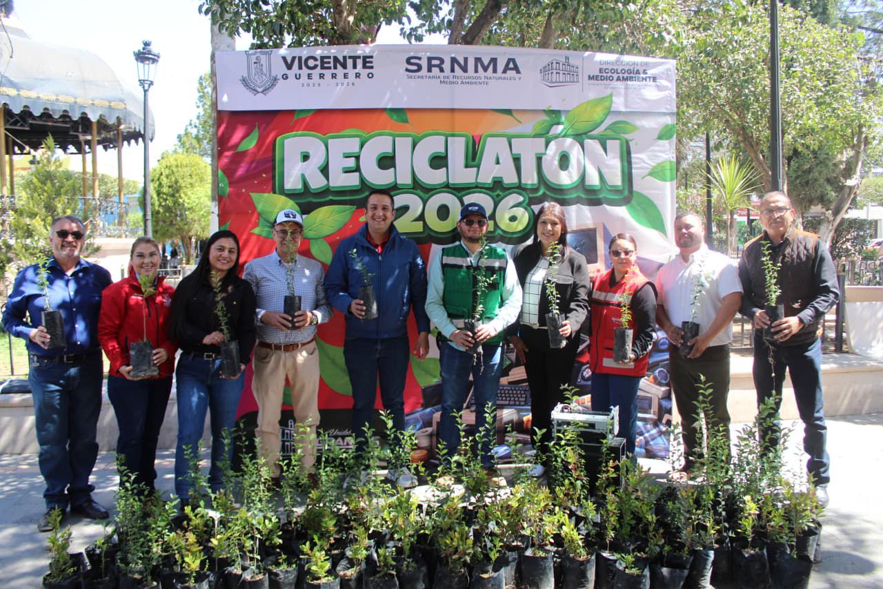 Supera meta jornada de reciclaje electrónico en Vicente Guerrero