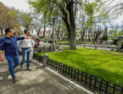 Mantiene Toño Ochoa trabajos de limpieza y rehabilitación urbana en Durango