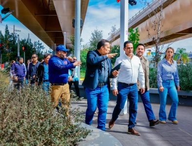 Va Toño Ochoa por más y mejores espacios públicos para Durango, la ciudad que sí funciona