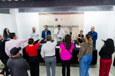 Instalan Consejo Ciudadano de Seguridad Pública Municipal en Tepehuanes