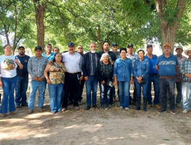 Armando García Meza encabeza reunión con autoridades civiles y ejidales