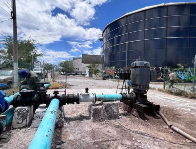 En Gómez Palacio, Inicia mantenimiento en Pozo 32 del SIDEAPA; habrá baja presión en cinco sectores