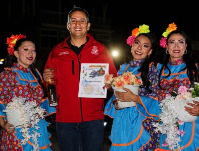César Salas Ortiz da la bienvenida a delegación de Colombia en encuentro folclórico internacional