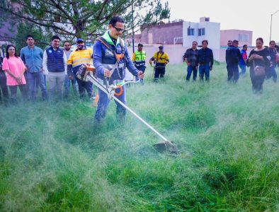 Transforma Toño Ochoa espacios públicos que fortalecen el deporte y la convivencia de la gran familia